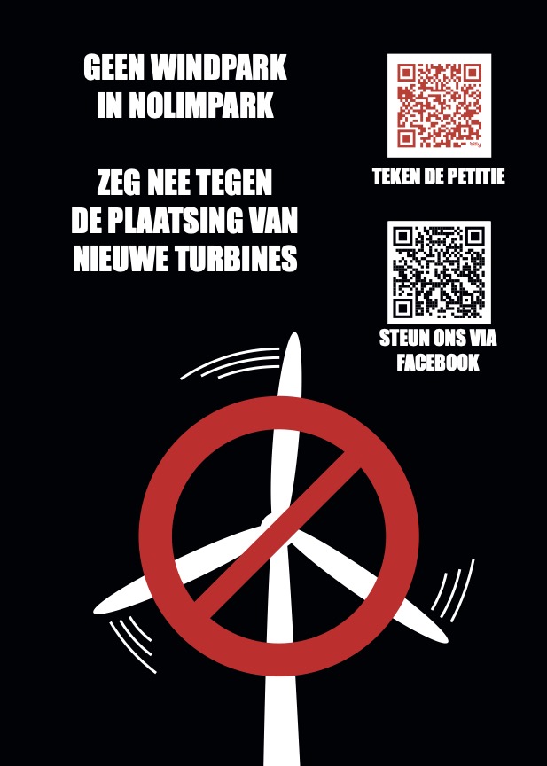 Hang een poster voor uw raam