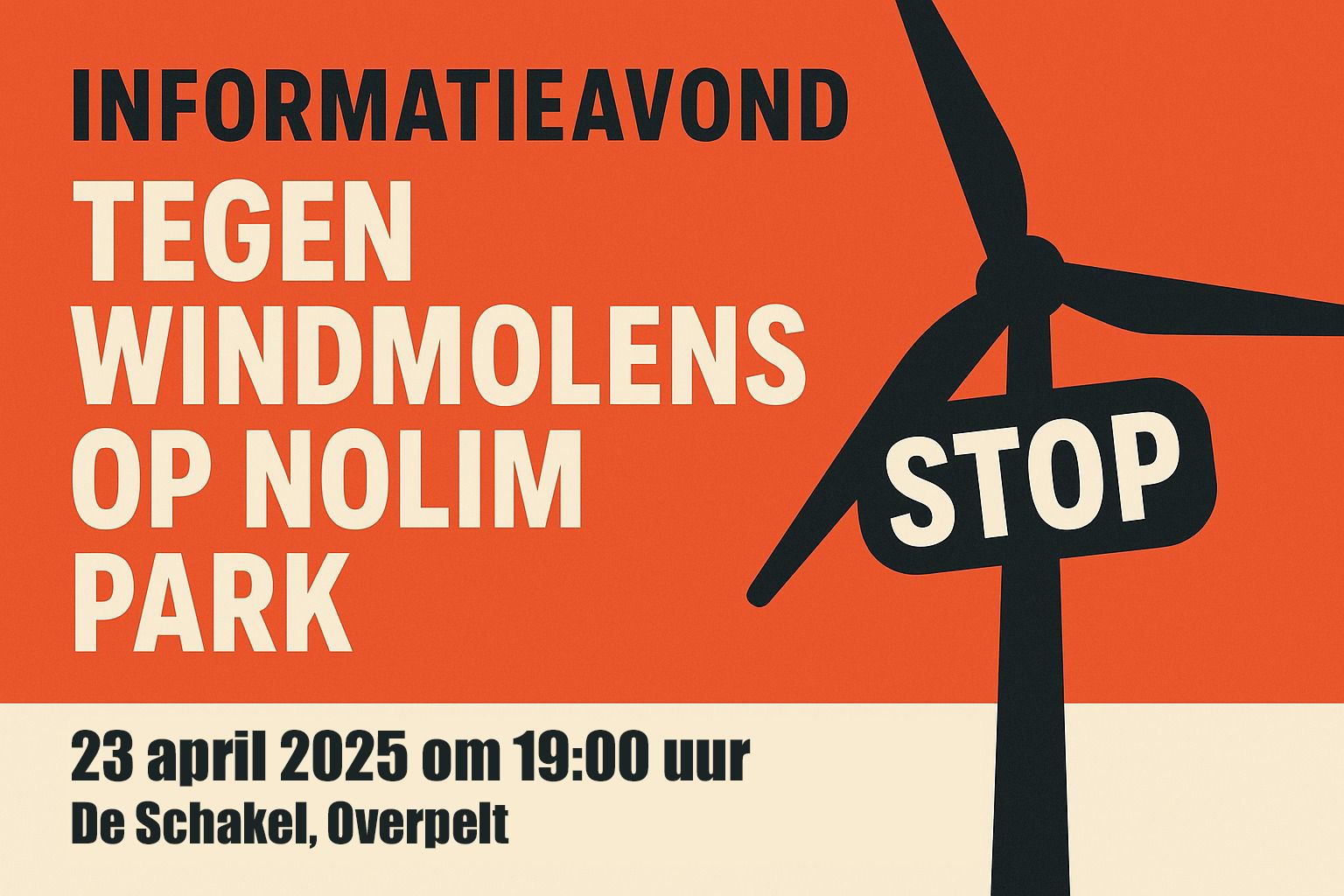 Nieuwe informatieavond op 23 april